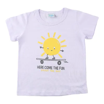 Camiseta Infantil Gijo Kids Estampa Skate